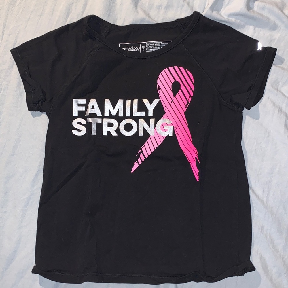 Ideology breast cancer awareness t shirt